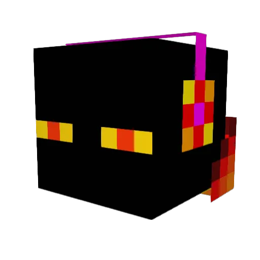 savblyt Minecraft avatar head, 3D render