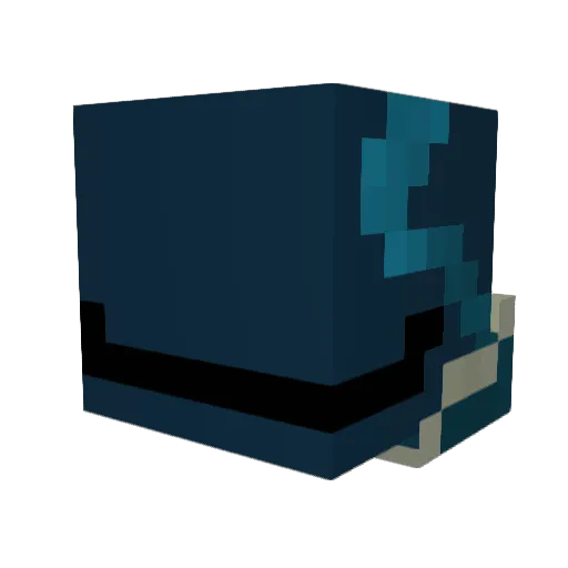 savecel Minecraft avatar head, 3D render