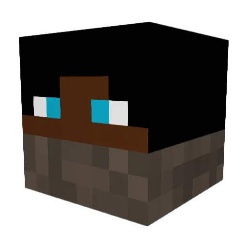 savesta040 Minecraft avatar head, 3D render