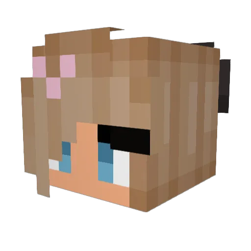 savi01 Minecraft avatar head, 3D render