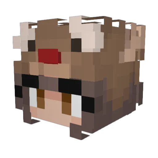 savic2310 Minecraft avatar head, 3D render