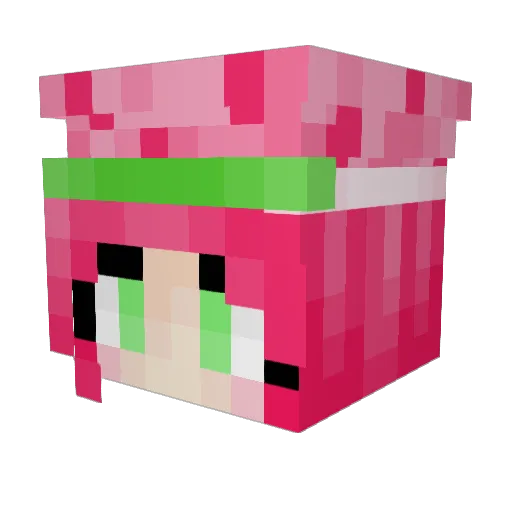 savisa1 Minecraft avatar head, 3D render