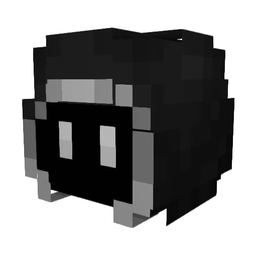 savitardios Minecraft avatar head, 3D render