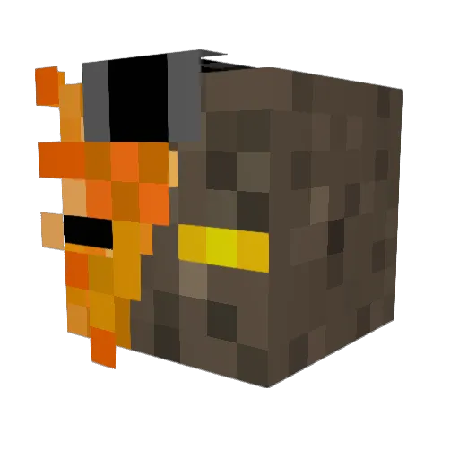 savjj24 Minecraft avatar head, 3D render