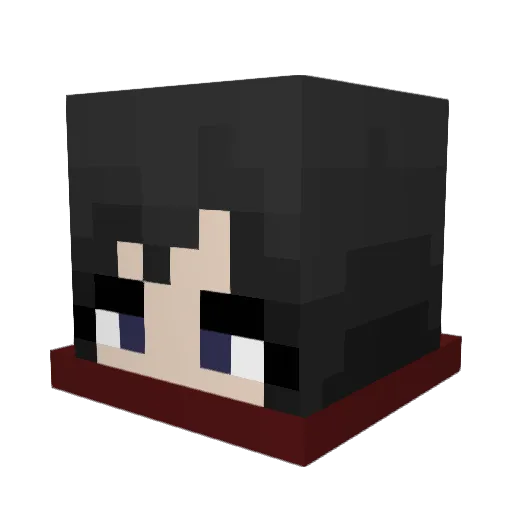 savvyzilla Minecraft avatar head, 3D render