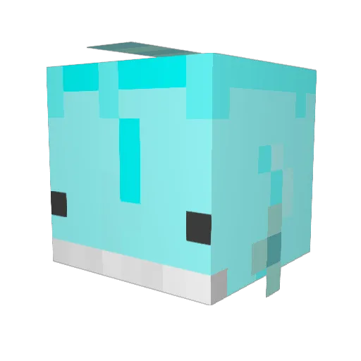 saw1205 Minecraft avatar head, 3D render