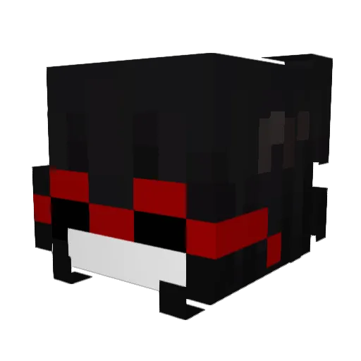 sawa34 Minecraft avatar head, 3D render