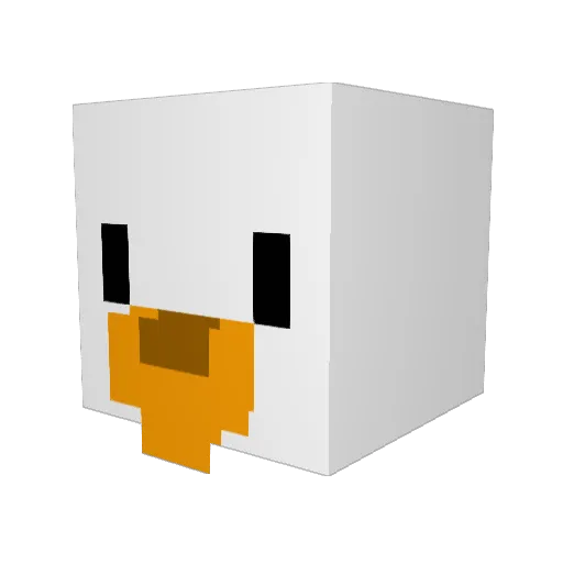 sawandraw Minecraft avatar head, 3D render