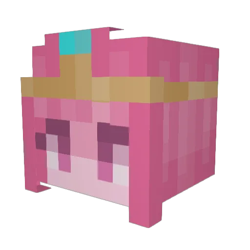 sawasmiles Minecraft avatar head, 3D render
