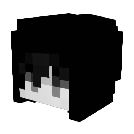 sawec Minecraft avatar head, 3D render