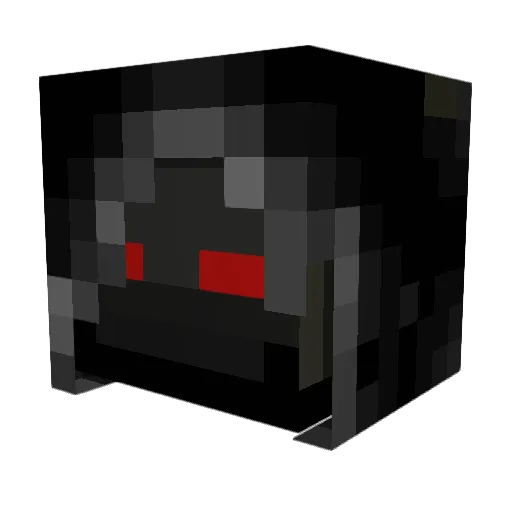 sawhades Minecraft avatar head, 3D render