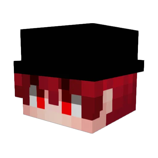 sawyersurmc Minecraft avatar head, 3D render