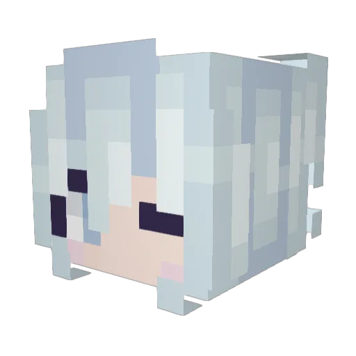 sawyouinadream Minecraft avatar head, 3D render
