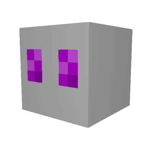sax0man Minecraft avatar head, 3D render