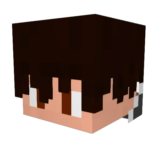 saxodk1 Minecraft avatar head, 3D render