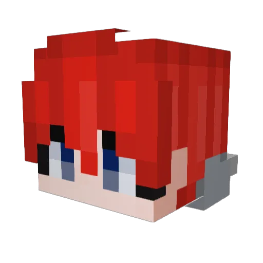 say79kr Minecraft avatar head, 3D render