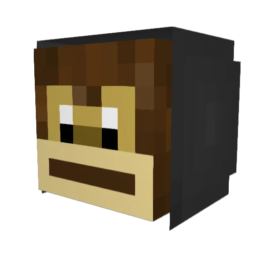 say_wallahi_br Minecraft avatar head, 3D render