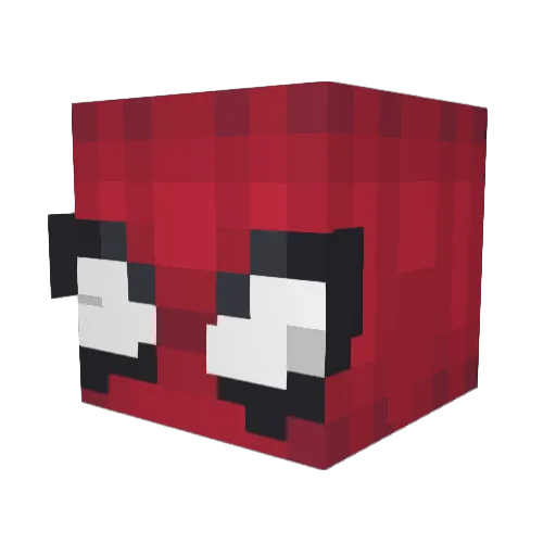 saya_66 Minecraft avatar head, 3D render