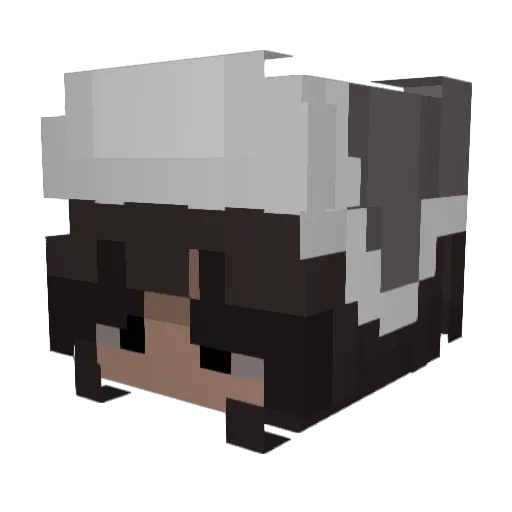 sayaemb0 Minecraft avatar head, 3D render