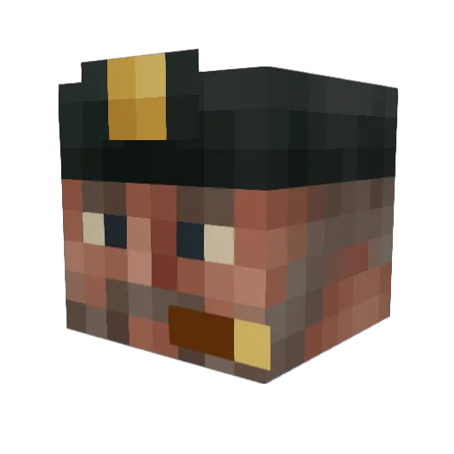 sayers8 Minecraft avatar head, 3D render