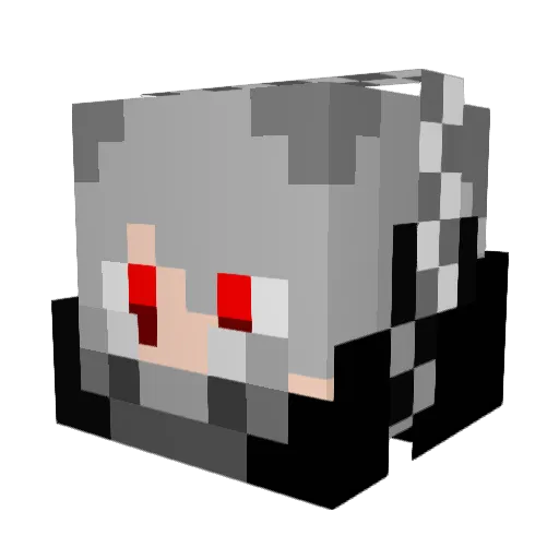 sayond Minecraft avatar head, 3D render