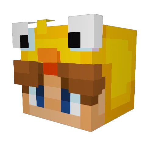 saywhat2me Minecraft avatar head, 3D render