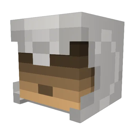 sb_reaps Minecraft avatar head, 3D render