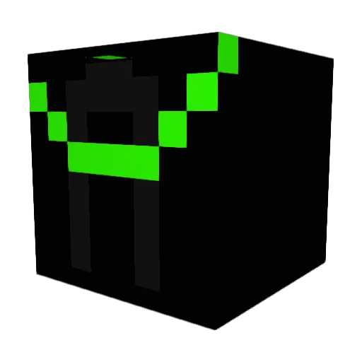 sbdubs Minecraft avatar head, 3D render