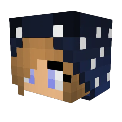 sbeckman15 Minecraft avatar head, 3D render