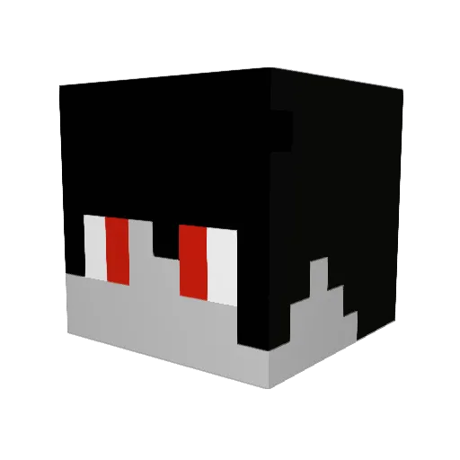 sbh5537 Minecraft avatar head, 3D render
