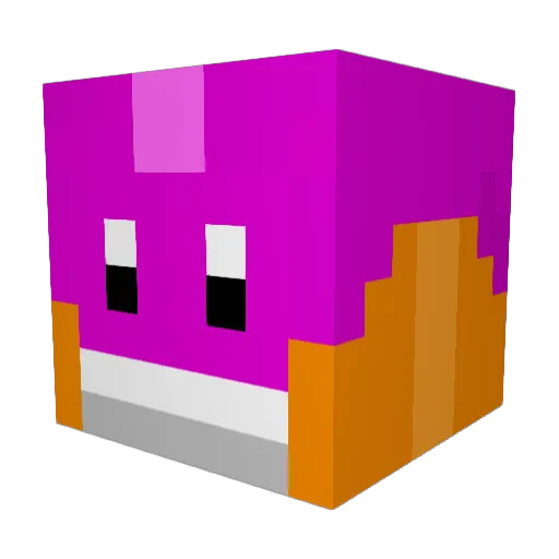sblack3 Minecraft avatar head, 3D render