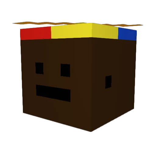 sbrth21 Minecraft avatar head, 3D render