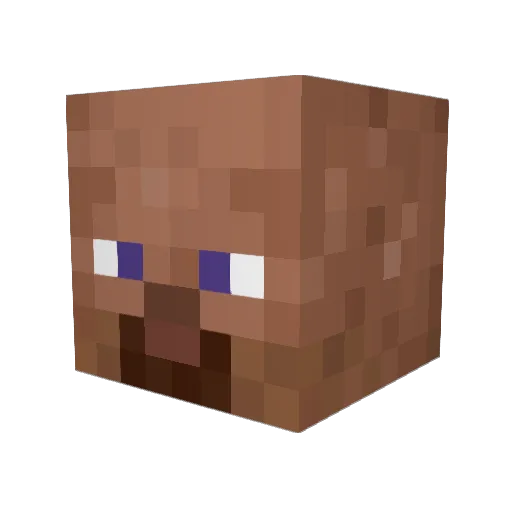 sbssn22 Minecraft avatar head, 3D render