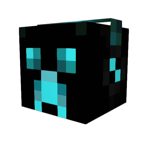 sburks Minecraft avatar head, 3D render