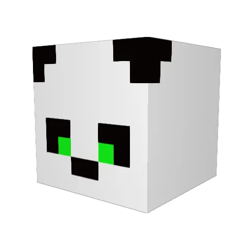 sc0oter1297 Minecraft avatar head, 3D render