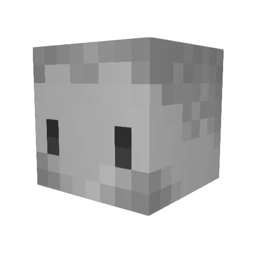 sc0utxca Minecraft avatar head, 3D render