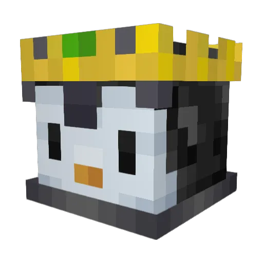 scabgasbag Minecraft avatar head, 3D render