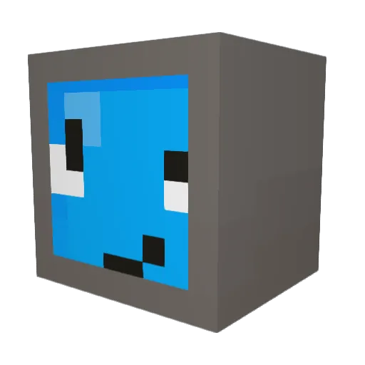 scagwireplay Minecraft avatar head, 3D render