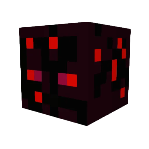 scaldron Minecraft avatar head, 3D render