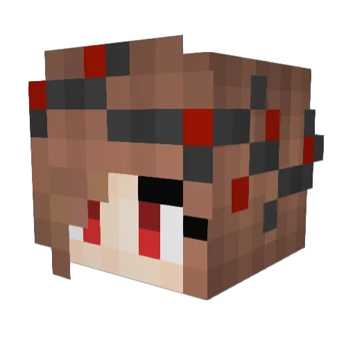 scamper000 Minecraft avatar head, 3D render