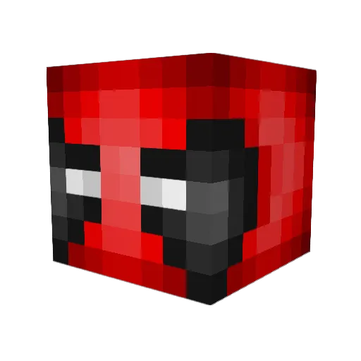 scapperdap Minecraft avatar head, 3D render