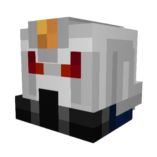 scarius74 Minecraft avatar head, 3D render