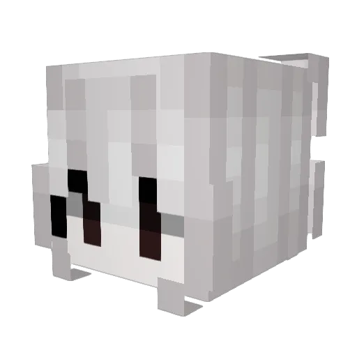 scarletcoven Minecraft avatar head, 3D render
