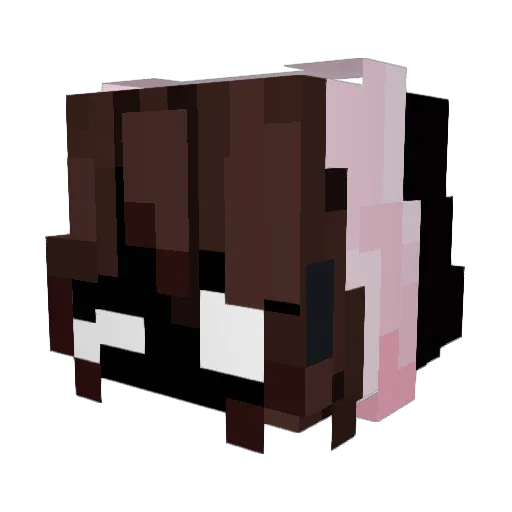scarletloyalty Minecraft avatar head, 3D render
