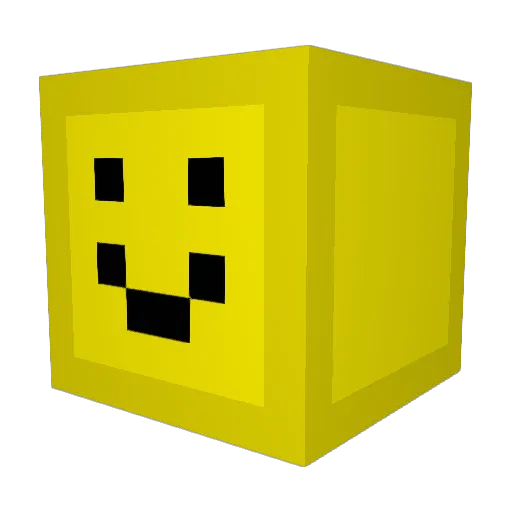scarlett_coolest Minecraft avatar head, 3D render