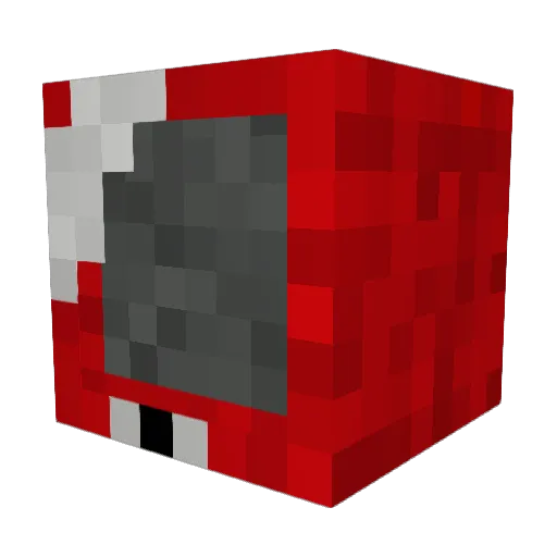 scarscripts Minecraft avatar head, 3D render