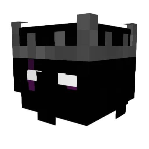 scaryjugger Minecraft avatar head, 3D render