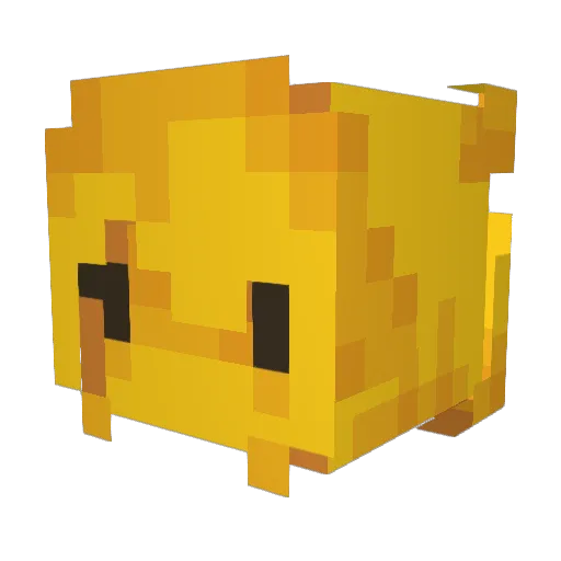 scarymustard Minecraft avatar head, 3D render