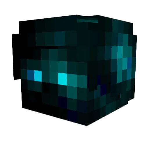 scaryunicorn5 Minecraft avatar head, 3D render