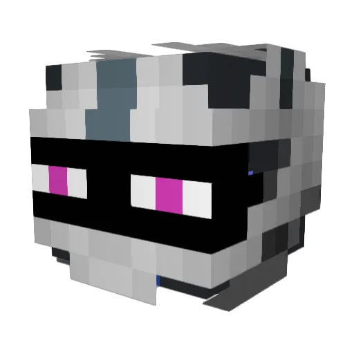 scavenger700 Minecraft avatar head, 3D render
